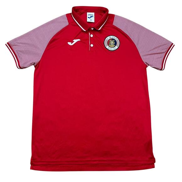 CD FAS El Salvador Joma Mens Red Polo Shirt Size Large - Picture 1 of 4